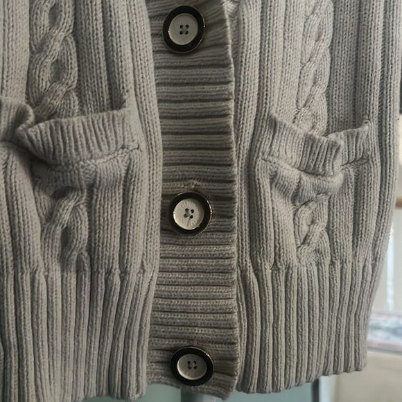 Guess Jeans Button Up Sweater Vest - Medium - Picture 3 of 4